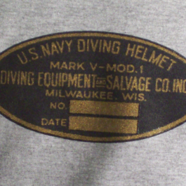 T-Shirt Salvage Tag/Mark V line Drawing